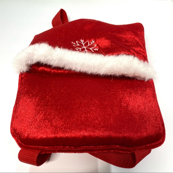 RETIRED Build a Bear Holiday Red Snowflake Carrier - Picture 5 of 12